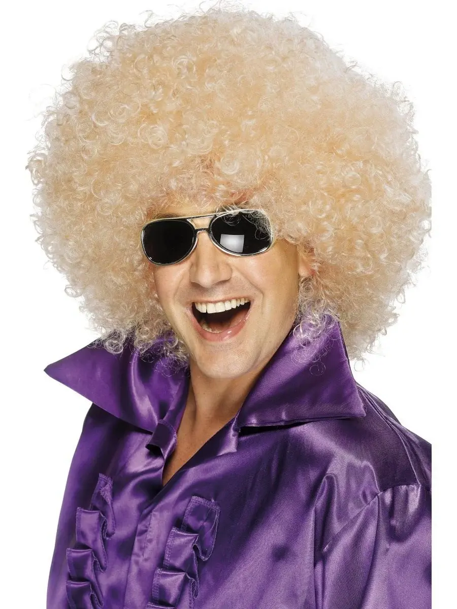 Mega Afro Wig, Blonde 42035
