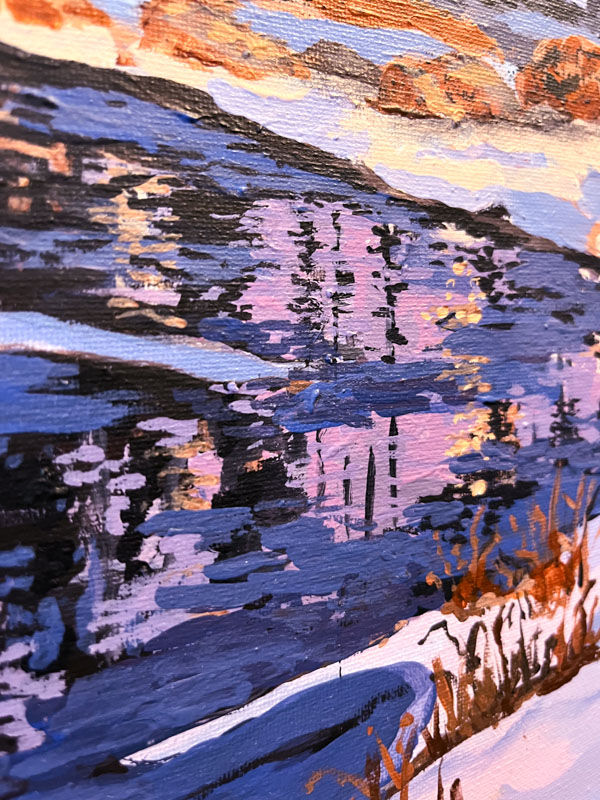 Thumbnail: Winter Stream- Original Art