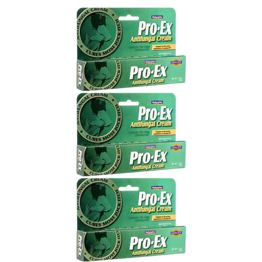 Natureplex Pro-Ex Antifungal Cream, 1.5oz (Pack of 3)