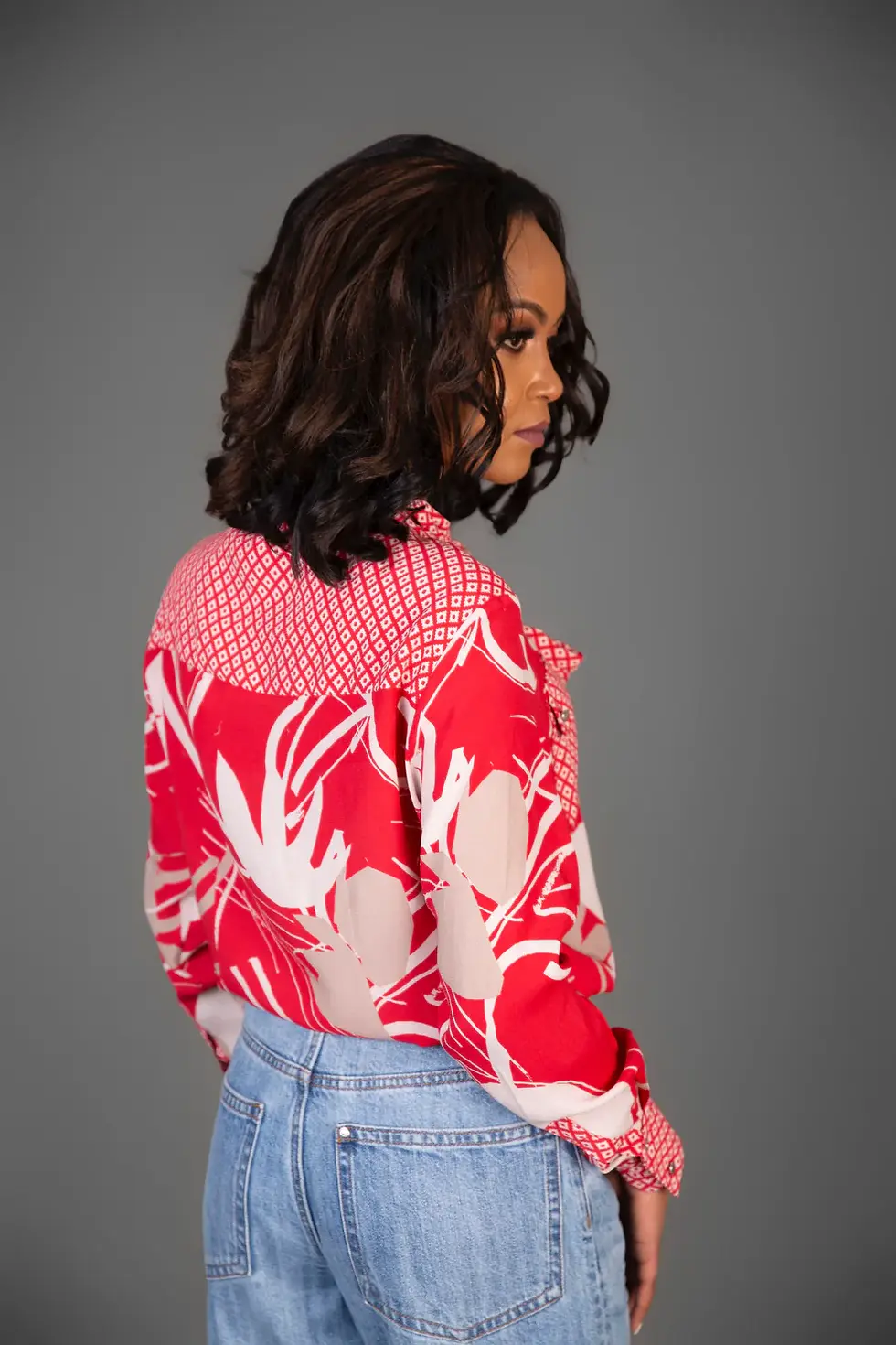 Thumbnail: BethAle London Blouse with a Satin Feeling
