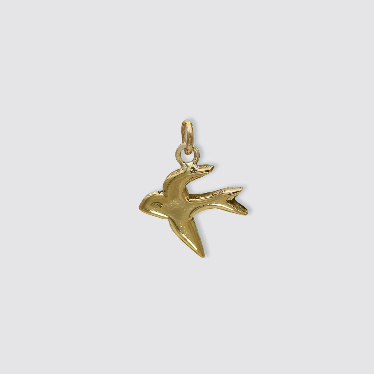 SWALLOW pendant in sterling silver
