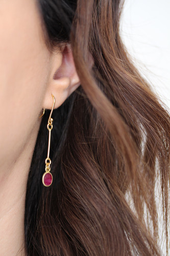 Orecchini Di Bigiotteria D'argento Di Pietra Principale Diamante - Foto 10