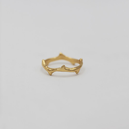 925 Argento Sterling Skinny Forcella Anello Impilabile Ideale