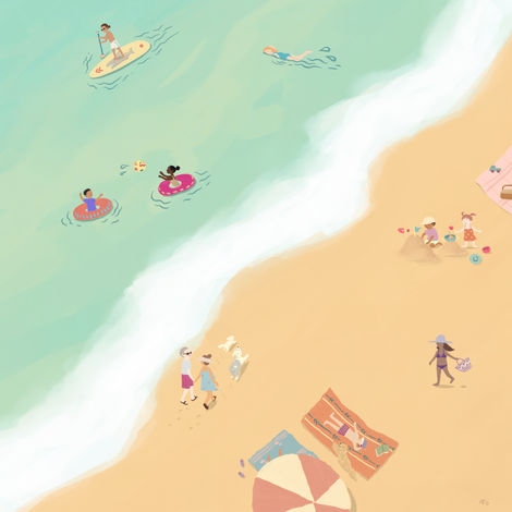 Summer Beach | Poster design