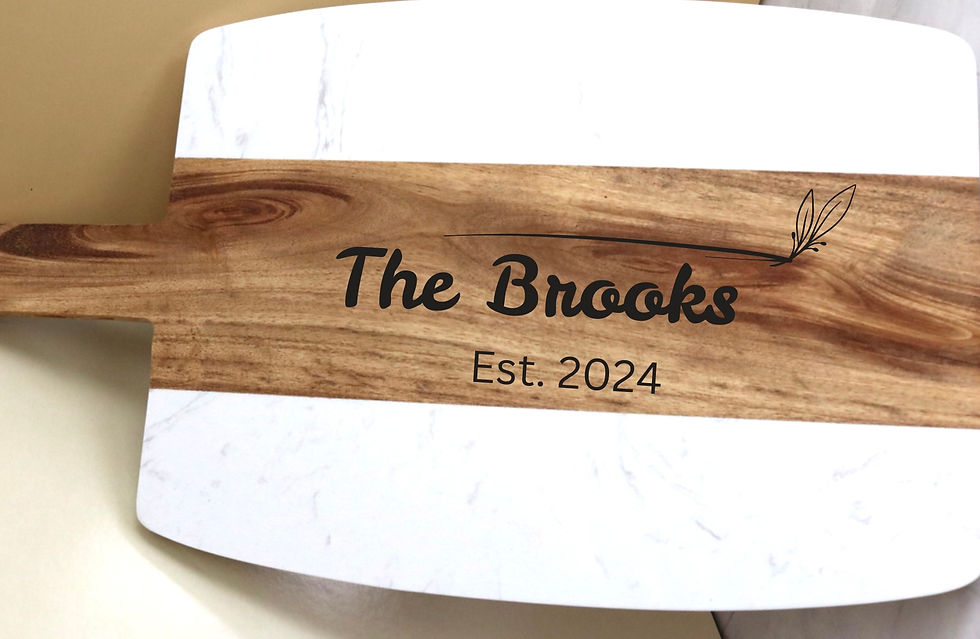 Thumbnail: Marble and Wood Cutting Board