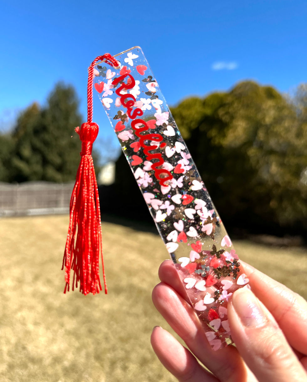 Thumbnail: Epoxy Resin Bookmark