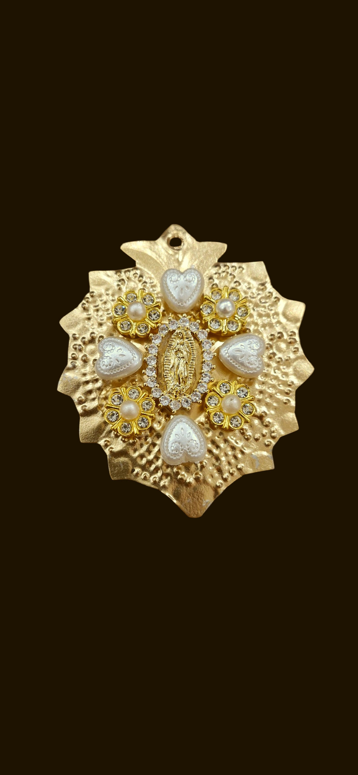 Médaillon ex-voto petit baroque