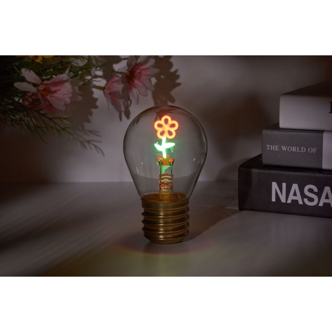 Ampoule LED nomade Petite fleur