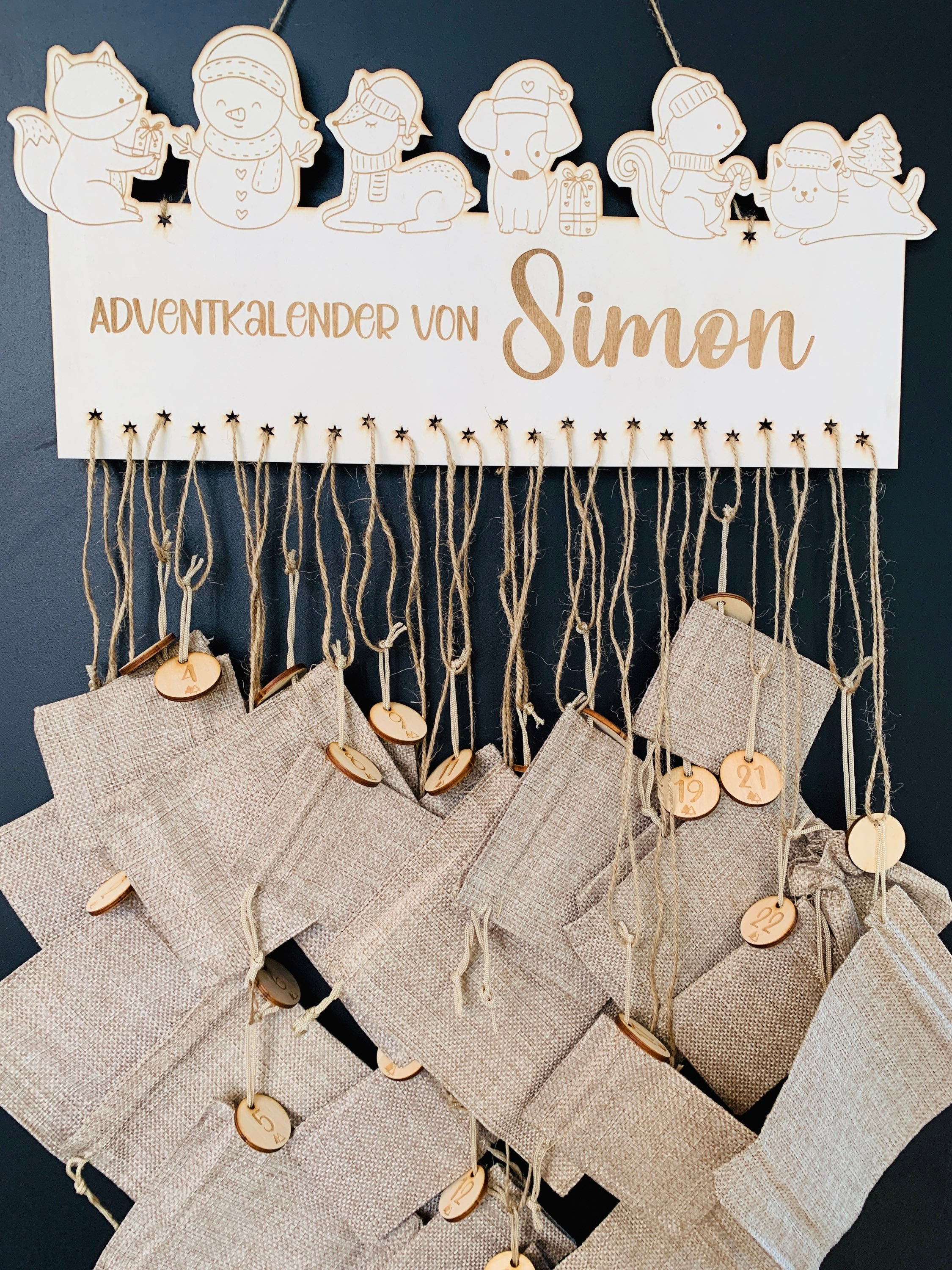 Adventkalender "Weihnachtstiere"