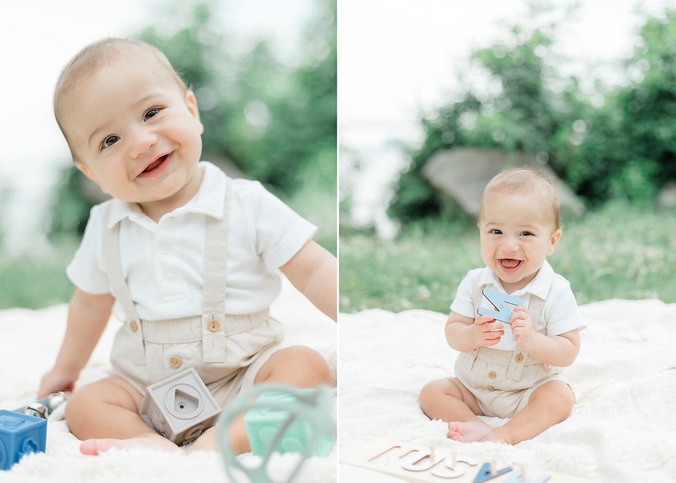 Philadelphia's best family photographer Fishtown Milestone Session