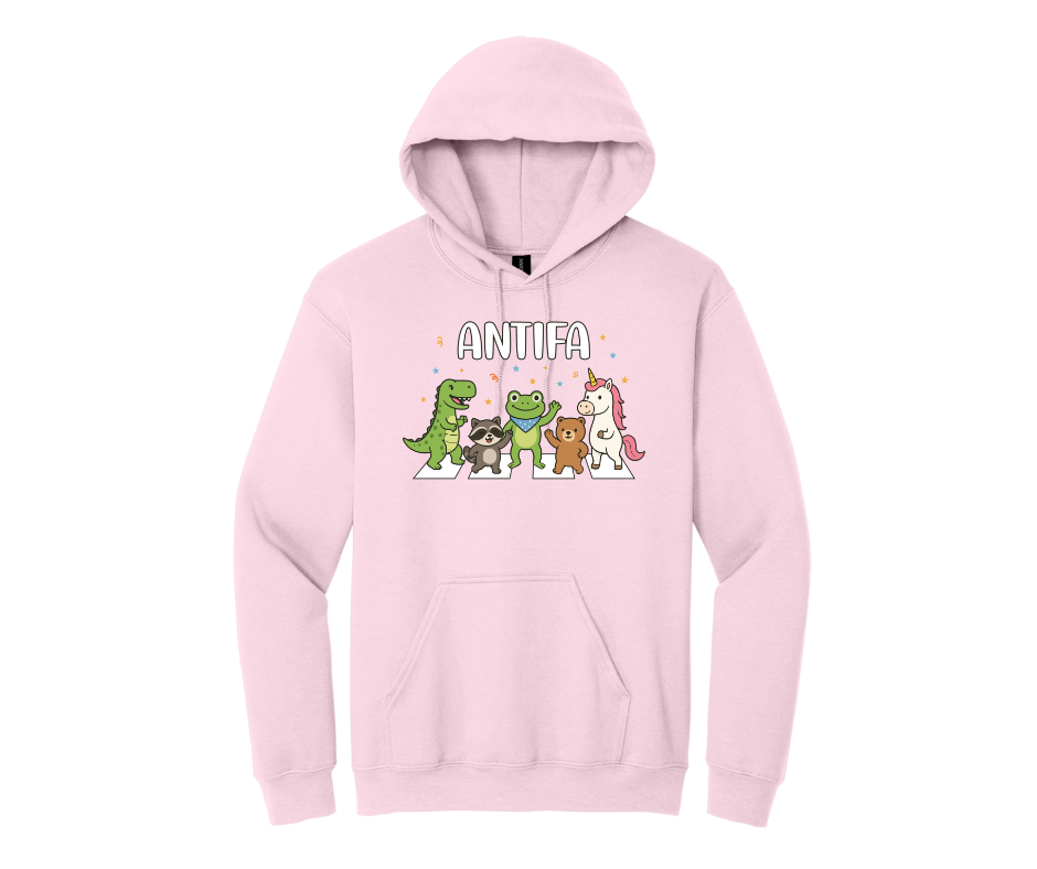 Thumbnail: ANTIFA Friends Gildan Hoodie