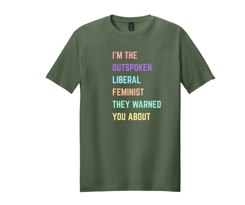 Thumbnail: Feminist Liberal Gildan Soft Style T