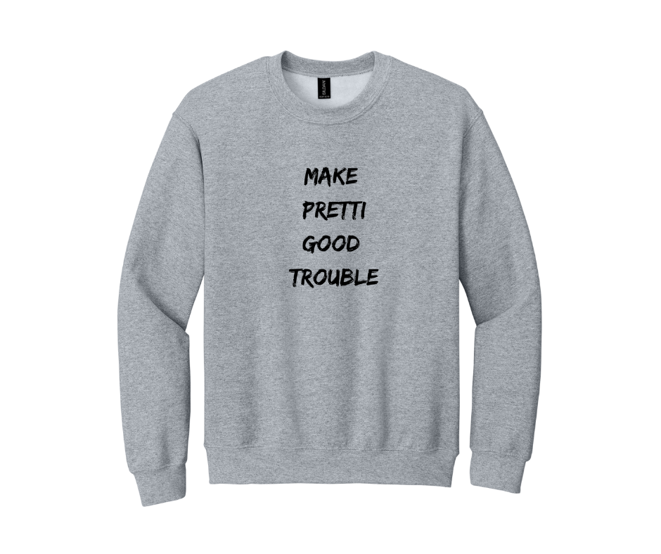 Thumbnail: Pretti Good Trouble Gildan Crew