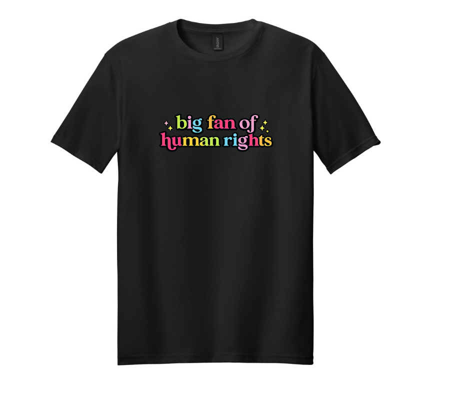 Thumbnail: Fan of Human Rights Gildan Soft Style T