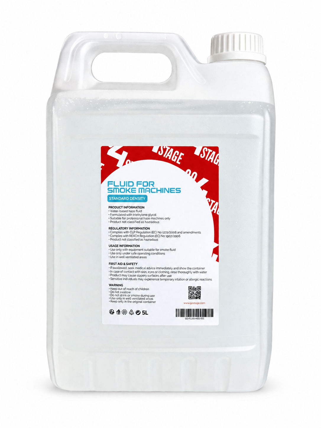 Fluid for HAZE MACHINES - STANDARD DENSITY