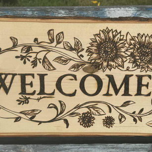 New "Welcome" Sign Now Available