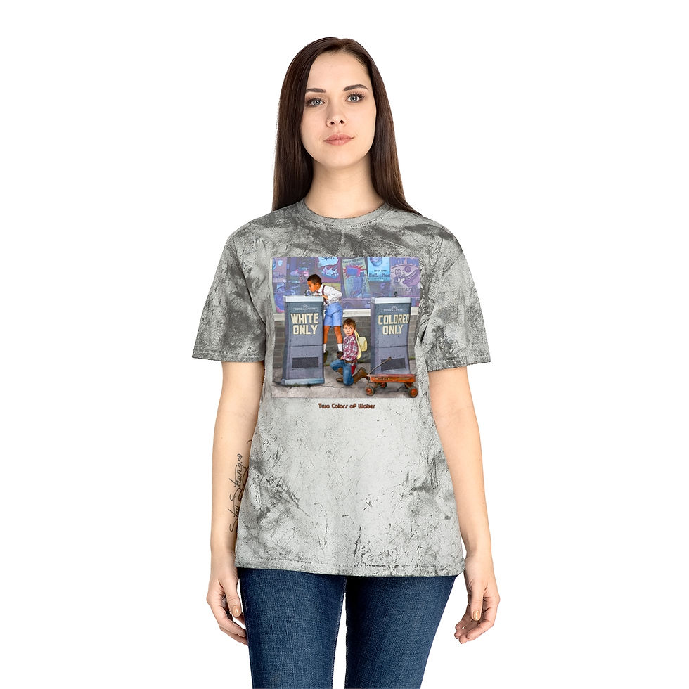 Thumbnail: STRONGER TOGETHER (Two Colors of Water) Unisex T-Shirt (Free Shipping)