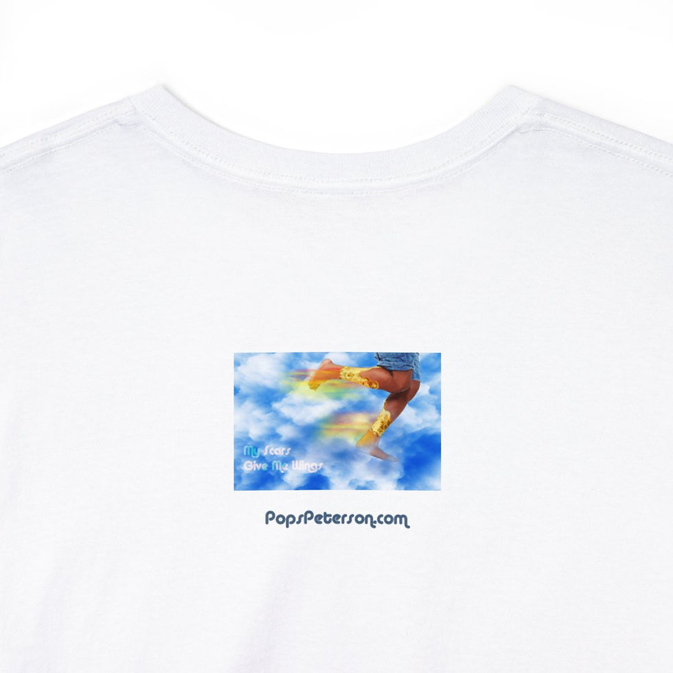 Thumbnail: WINGS Unisex Heavy Cotton T-Shirt (Free Shipping)