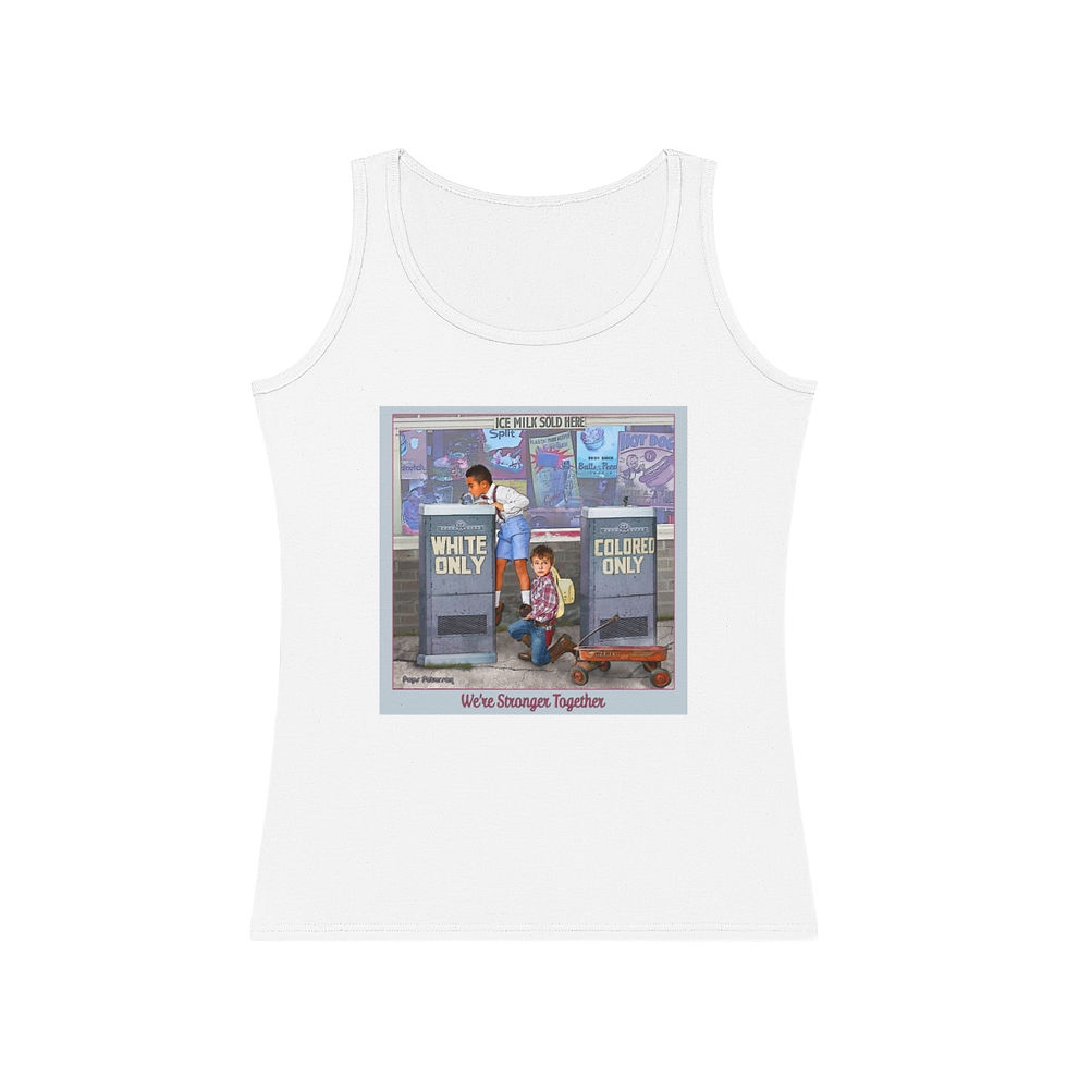 Thumbnail: STRONGER TOGETHER (Two Colors of Water) Women's Tank