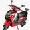 थंबनेल: Red EZGO Motionman Electric Scooty