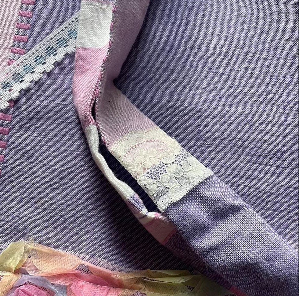 Thumbnail: Patchwork tote bag XL