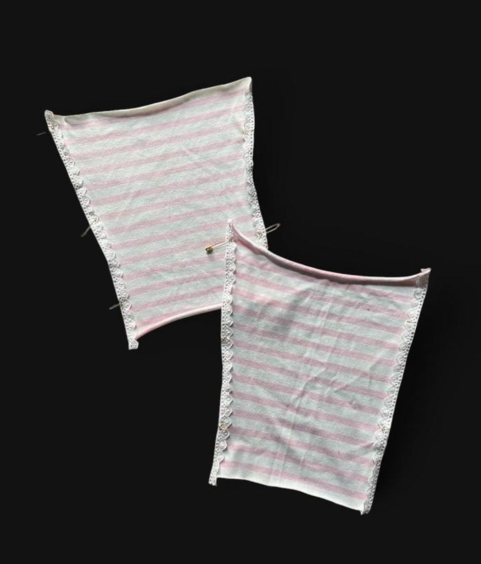 Thumbnail: Striped leg warmers