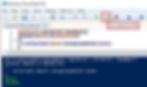 Screenshot showing successful execution using the "Run Selection (F8)" option