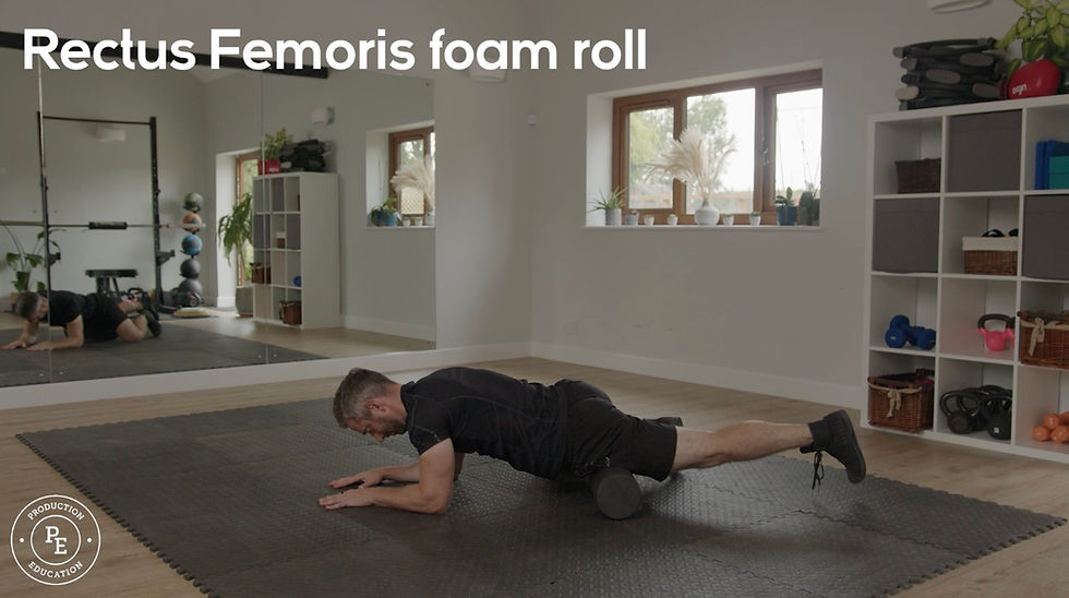 Rectus Femoris Foam Roll