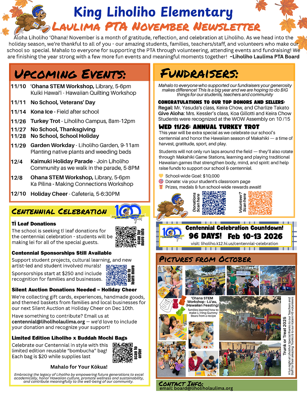 November Monthly Newsletter