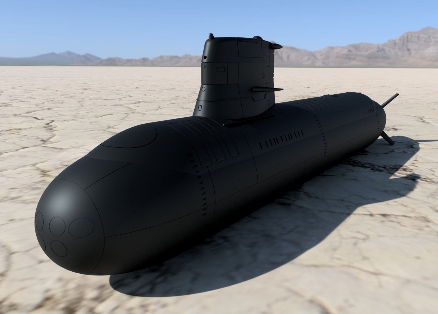 Sjoorman Class Submarine STL Files in 1:48 Scale