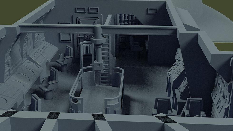 Thumbnail: 3D STL file package for USOS Seaview in 1/72 scale