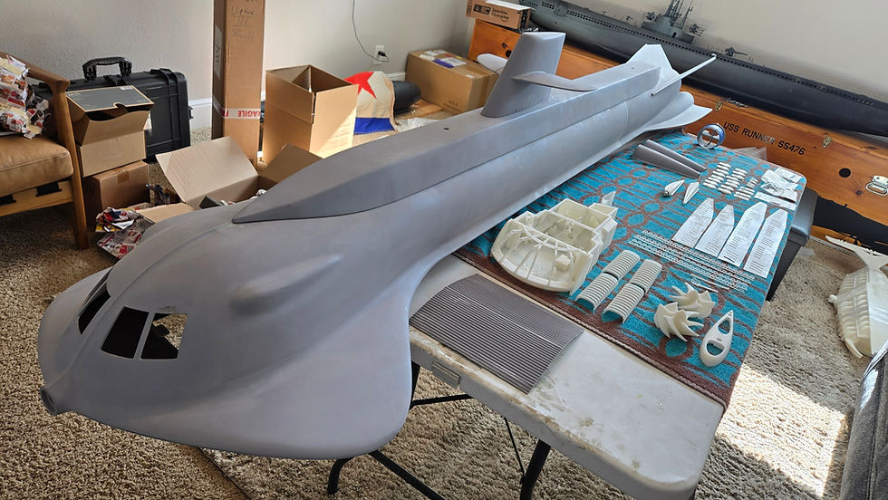 Thumbnail: Massive 1:48 Scale Seaview From Voyage to the Bottom of the Sea