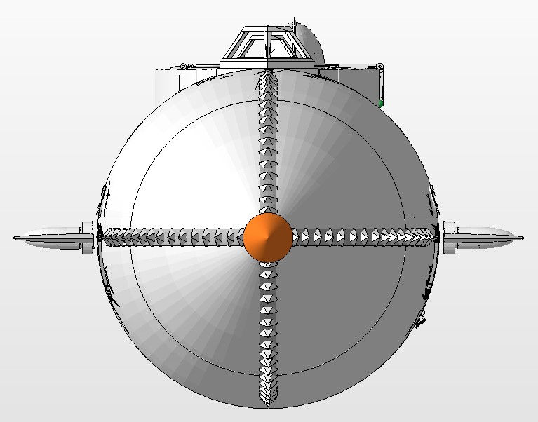 Thumbnail: Jules Verne Nautilus from "20,000 Leagues Under the Sea" STL Files