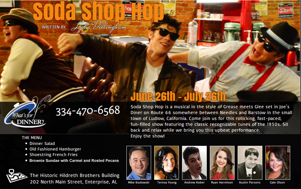 Southern Broadway Dinner Theater in Enterprise, Alabama