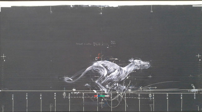 Vladimir VELIČKOVIĆ, Chien n°22, 1972, après restauration