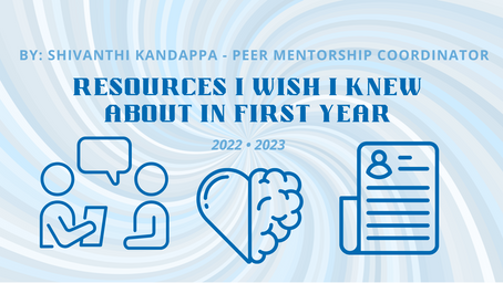 Resources I Wish I Knew About in First Year