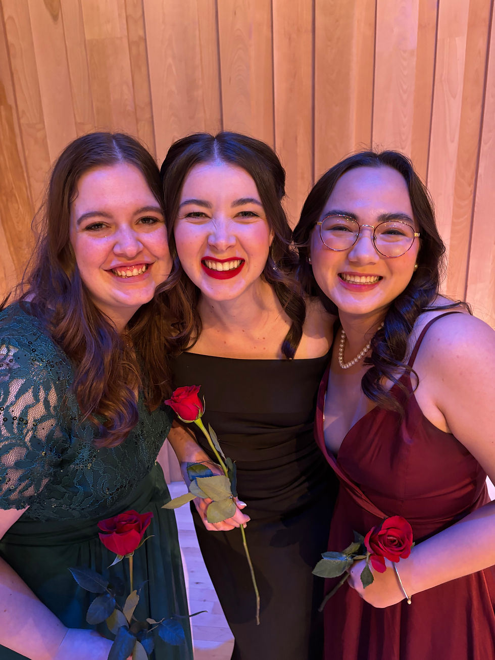 Emma Dombroski, Linnea Miner Mott, Lily Takemoto