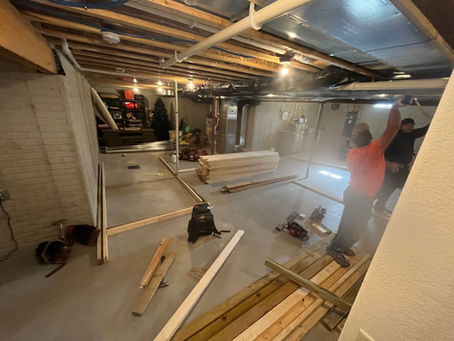 Framing has begun in Merton!