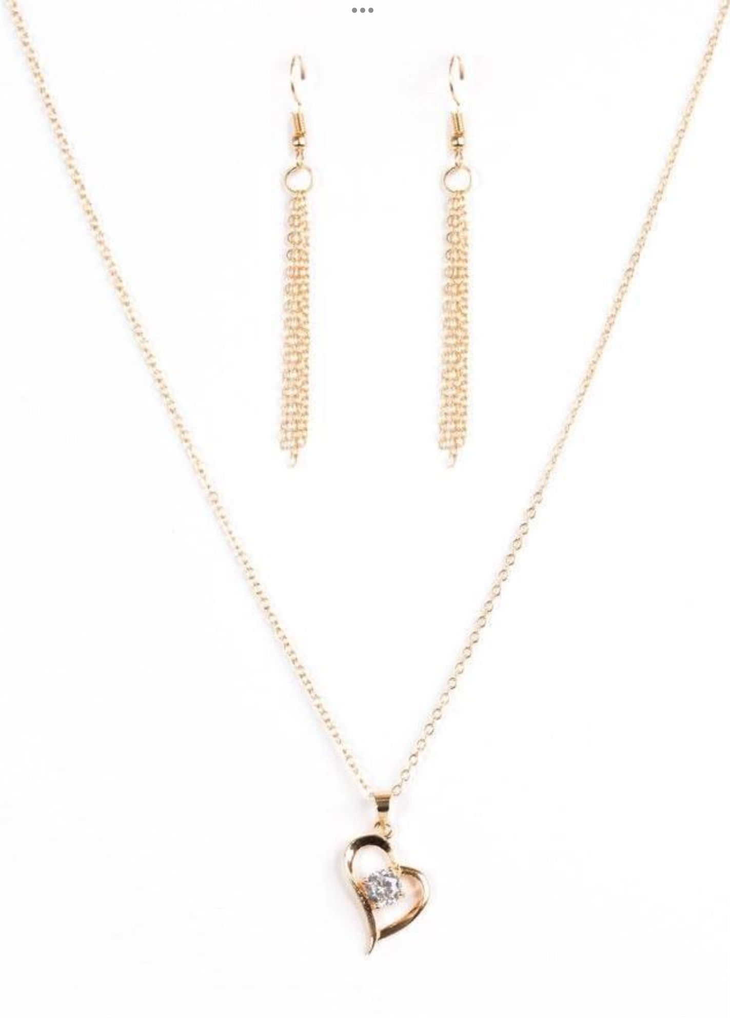 Necklace and earrings set