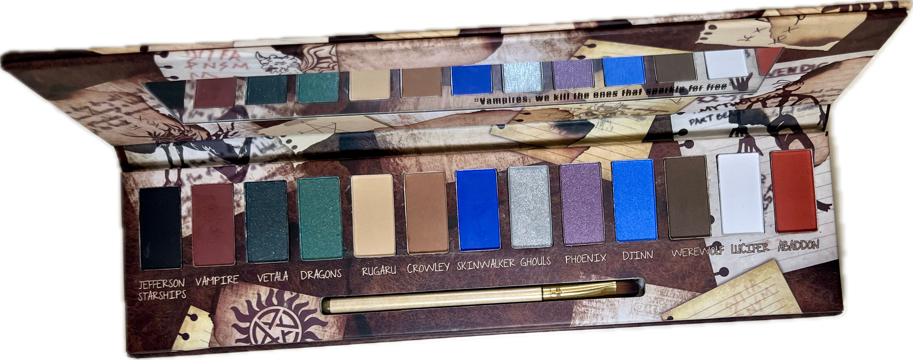 Supernatural Join The Hunt Eyeshadow Palette