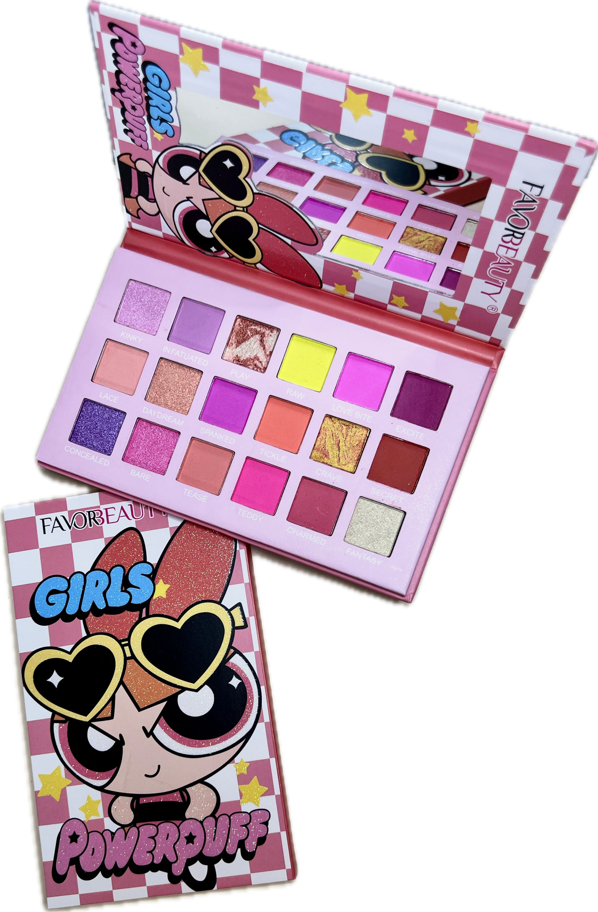 Favor Beauty Blossom Powerpuff Eyeshadow Palette