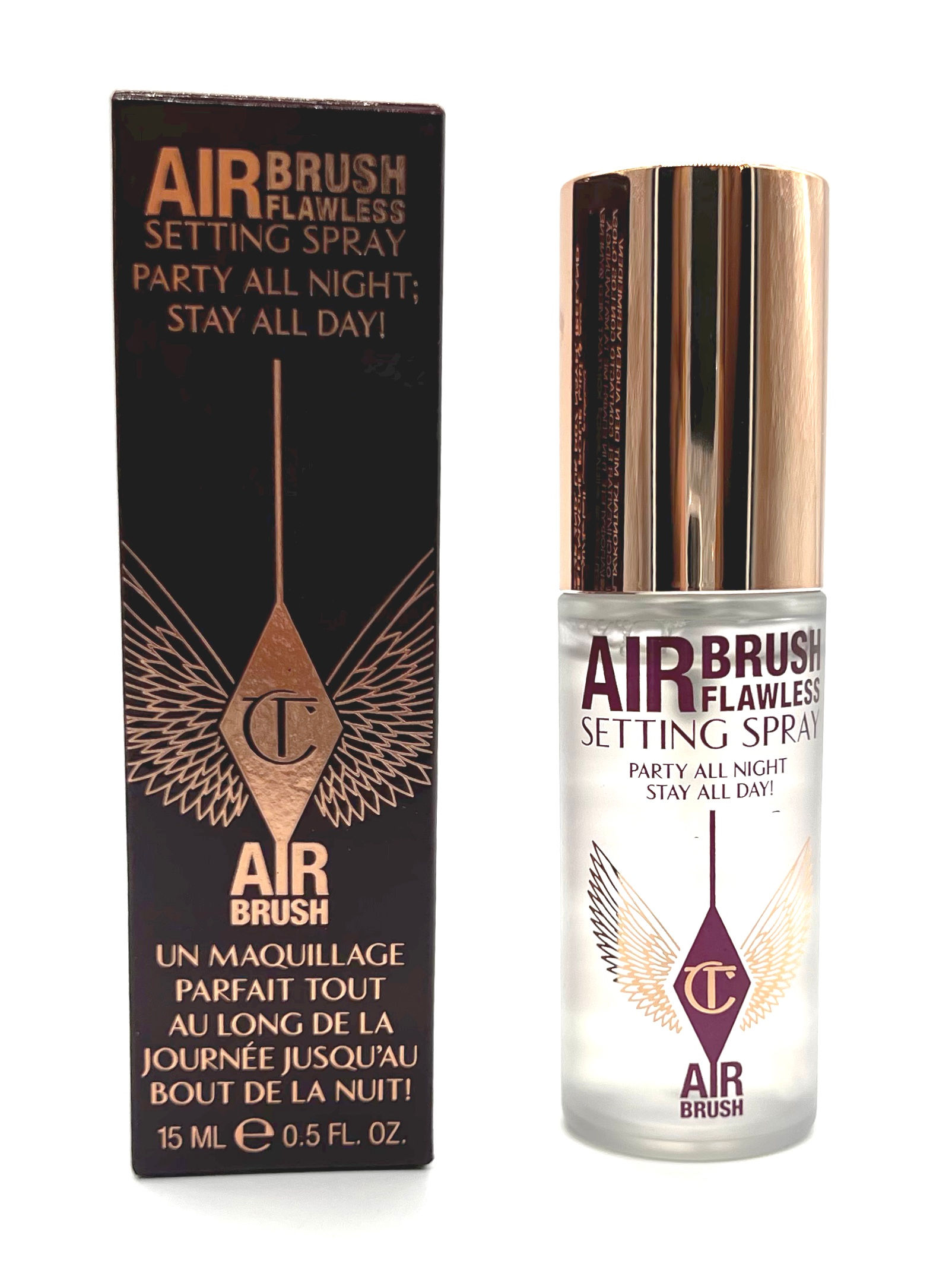 Charlotte Tilbury Air Brush Setting Spray “Travel Size” 15 ML/0.5 FL. OZ