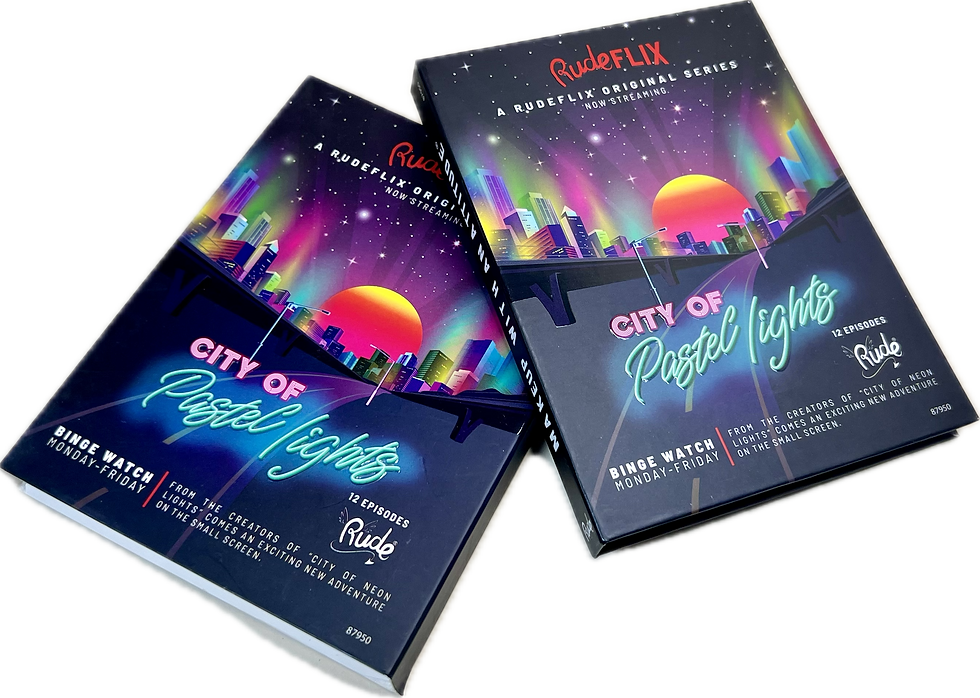 Thumbnail: Rude Cosmetics City Of Pastel Lights Eyeshadow Palette 