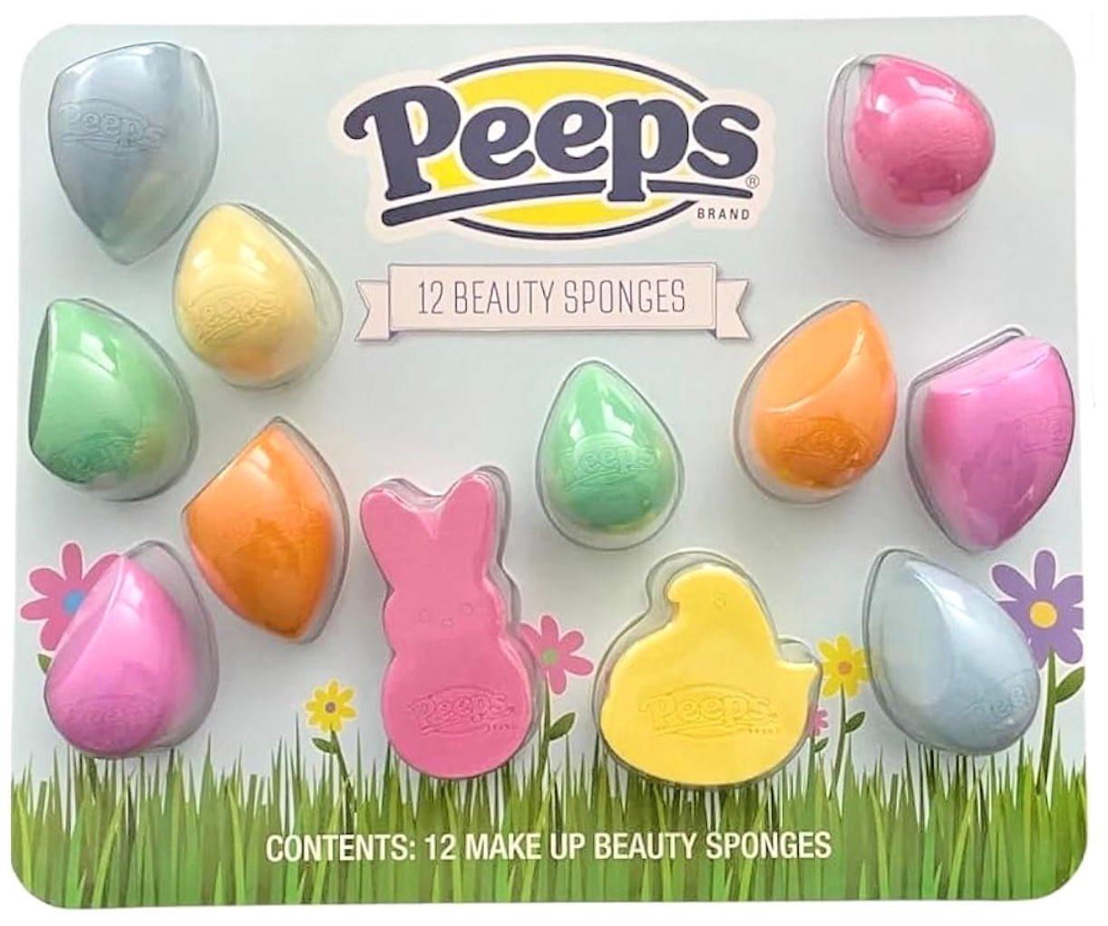 Peeps Beauty Blender Makeup Sponges-12 Pack for Easter Basket