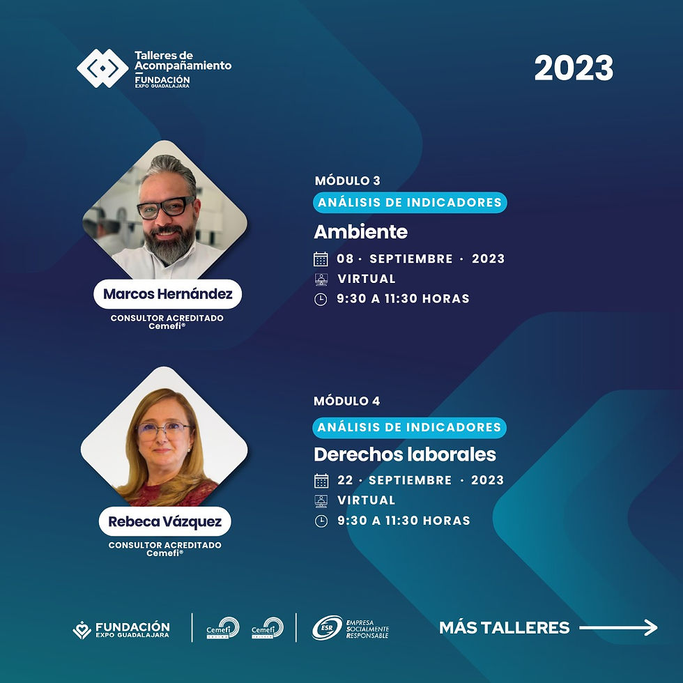 Talleres de acompañamiento Distintivo ESR