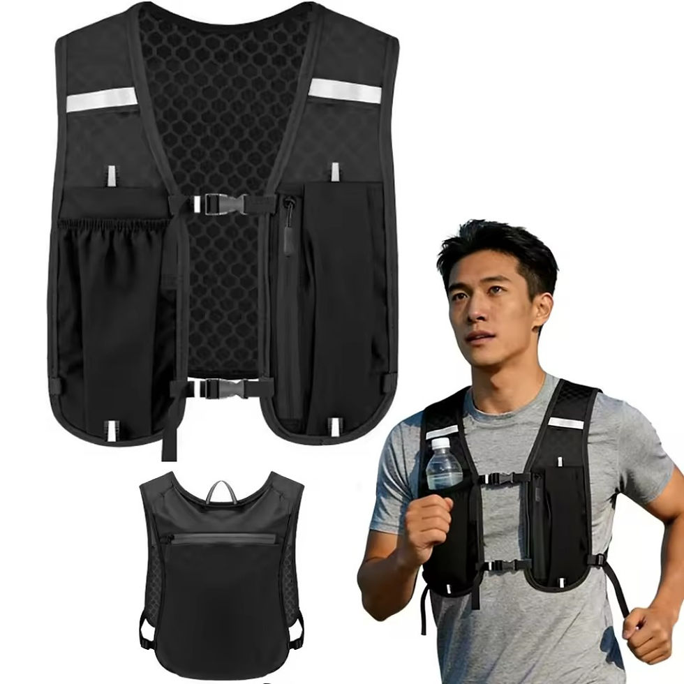 Miniatura: Running Hydration Vest for Women and Men, Water-Resistant, Breathable, Backpack 