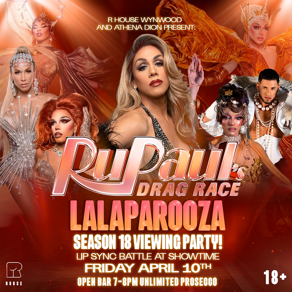 Drag Race Lalaparooza Viewing Party and Drag Show 
