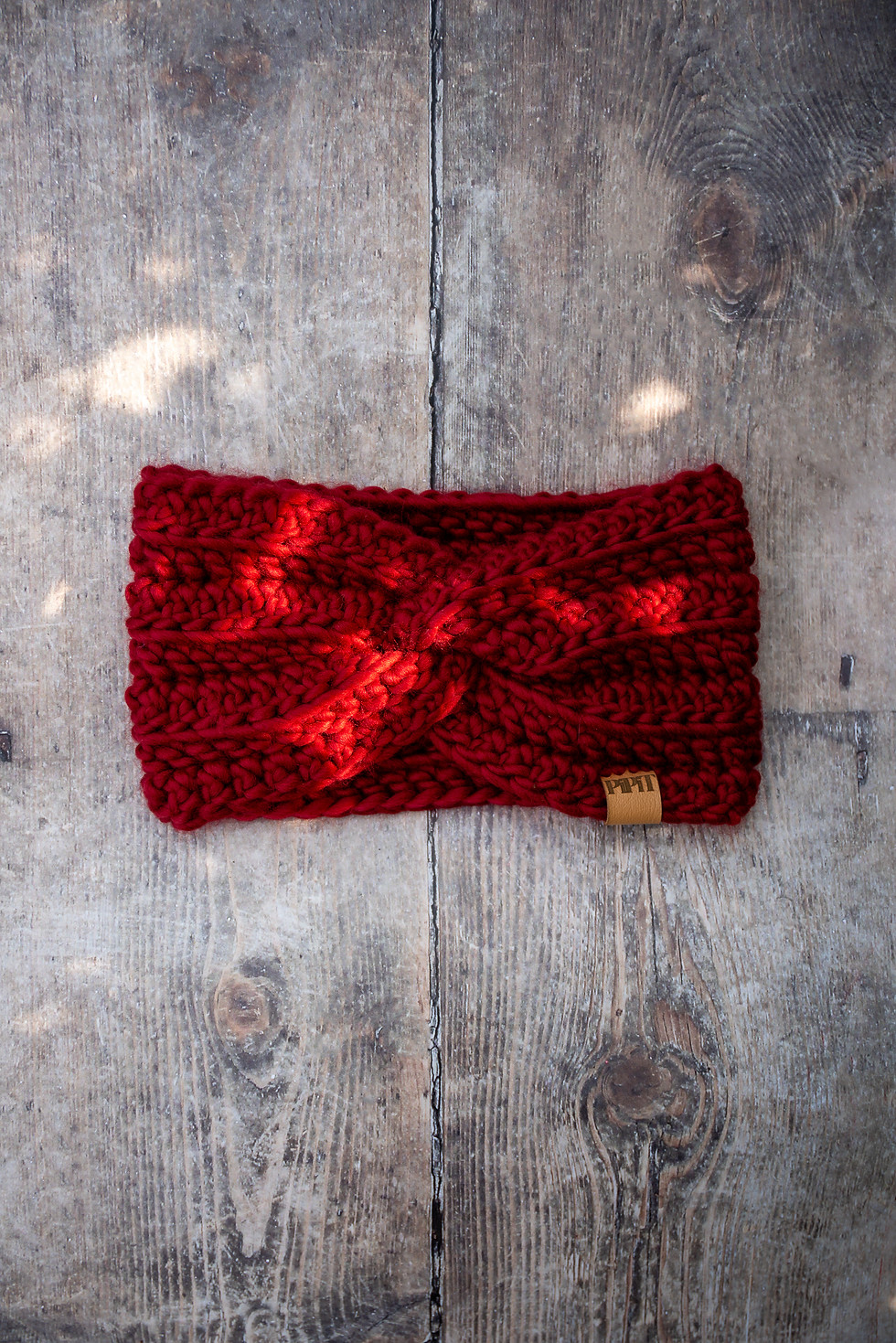 Thumbnail: Ready-Made Large Hawthorn Red Merino Wool Dog Snood