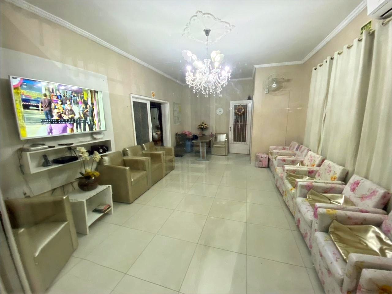 Sala de estar do Lar Bem Viver