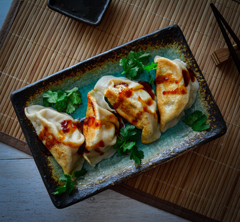 Nappa Cabbage & Pork Gyoza with Chilli Soy Sauce Recipe Insight Flavour